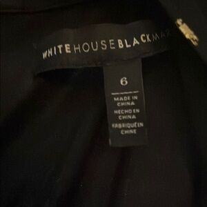 White House Black Market Elegant Black Garment